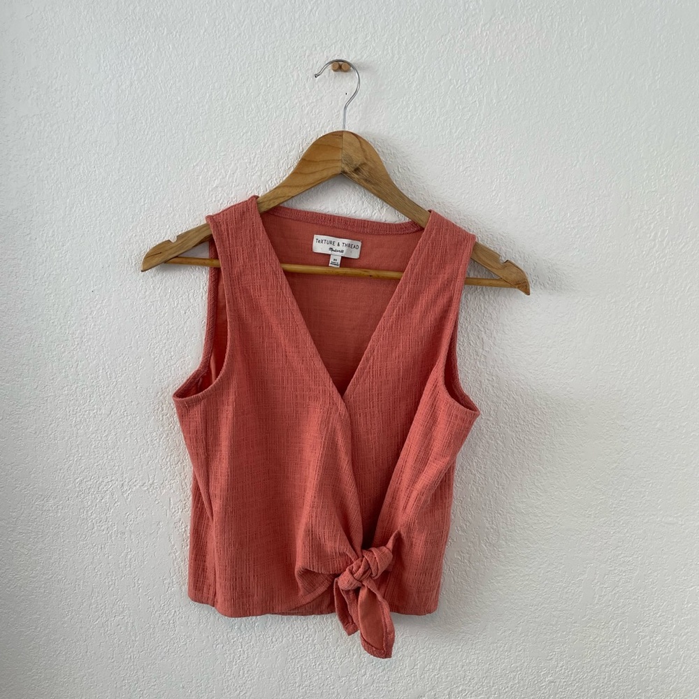 Front Tie Crop Top